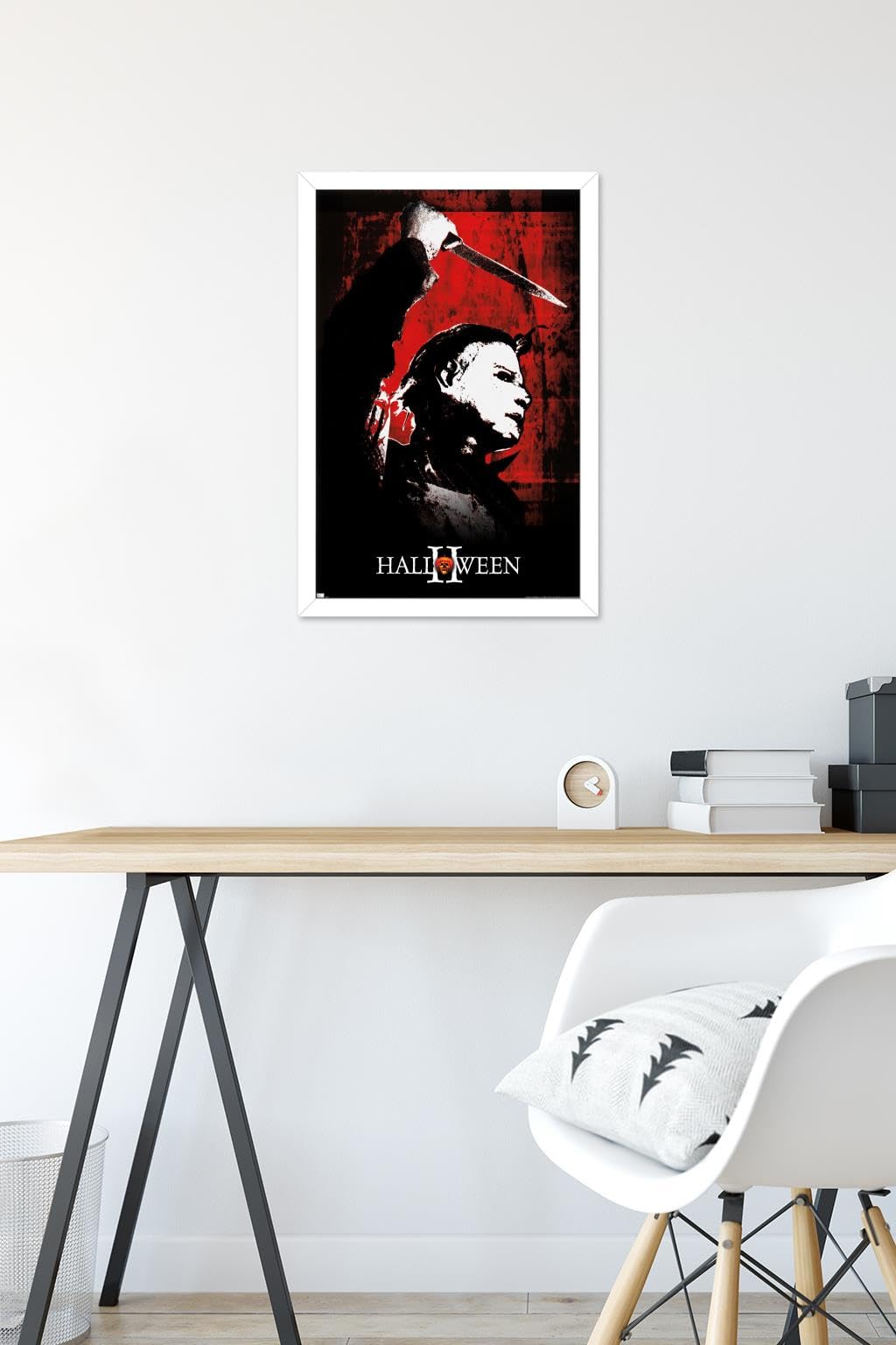 Halloween II - Affiche murale rouge