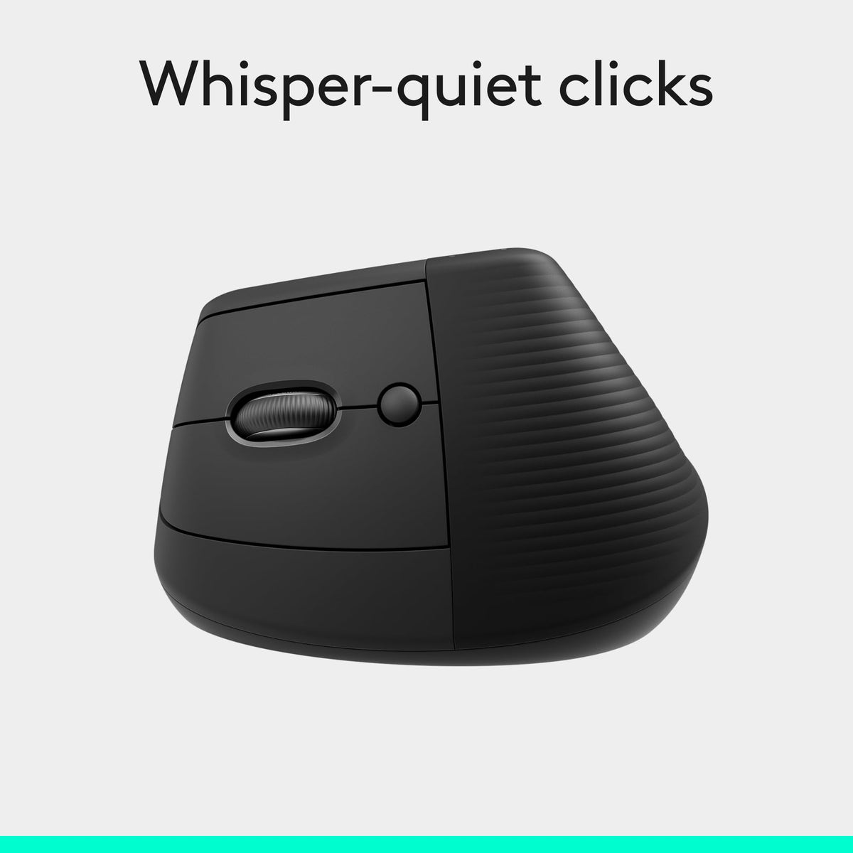 Logitech Left Handed Lift Vertical Ergonomic Wireless Mouse - Graphite