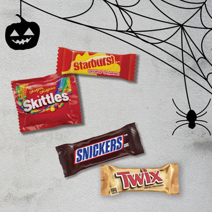 MARS, Halloween Chocolate and Candy Fun Size Mixed Pack, 105 count