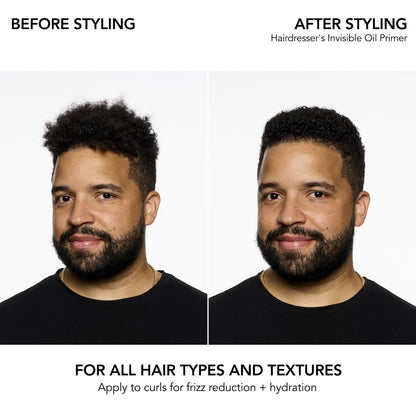 Bumble and bumble. Hairdresser's Invisible Oil Heat/UV Protection Leave-In Conditioner Hair Primer | Hydrating, Anti Frizz, Color Safe | Straight, Coily | With Argan Oil + Coconut Oil, 60 ml Bumble and bumble