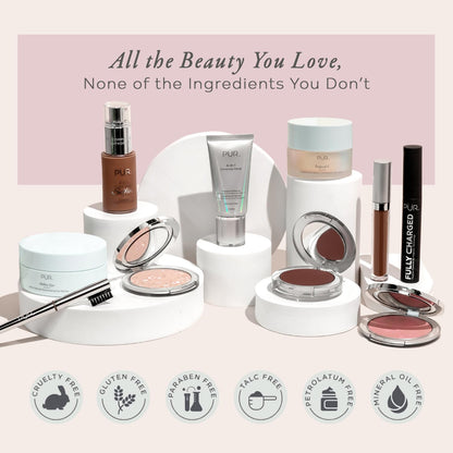 PÜR 4-in-1 Pressed Mineral Makeup with Skincare Ingredients in Linen, 0.8 Pound PÜR MINERALS