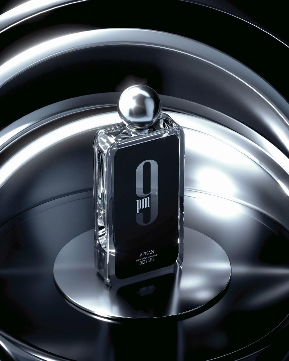 Afnan 9 Pm for Men Eau de Parfum Spray, 3.4 Ounce - Available at All In One Marketplace Canada