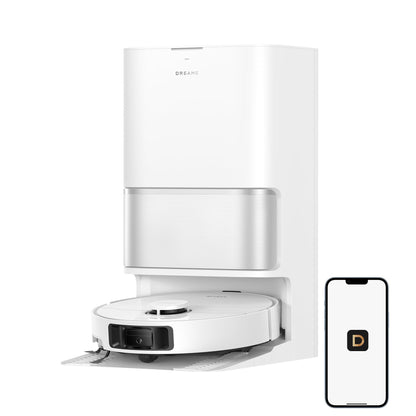 DREAME L40 Ultra Gen 2 Robot Vacuum and Mop with 25,000Pa Suction, Extendable Side Brush and Mop, All-in-One Self-Cleaning Dock, Voice & App Control, White - Available at All In One Marketplace Canada