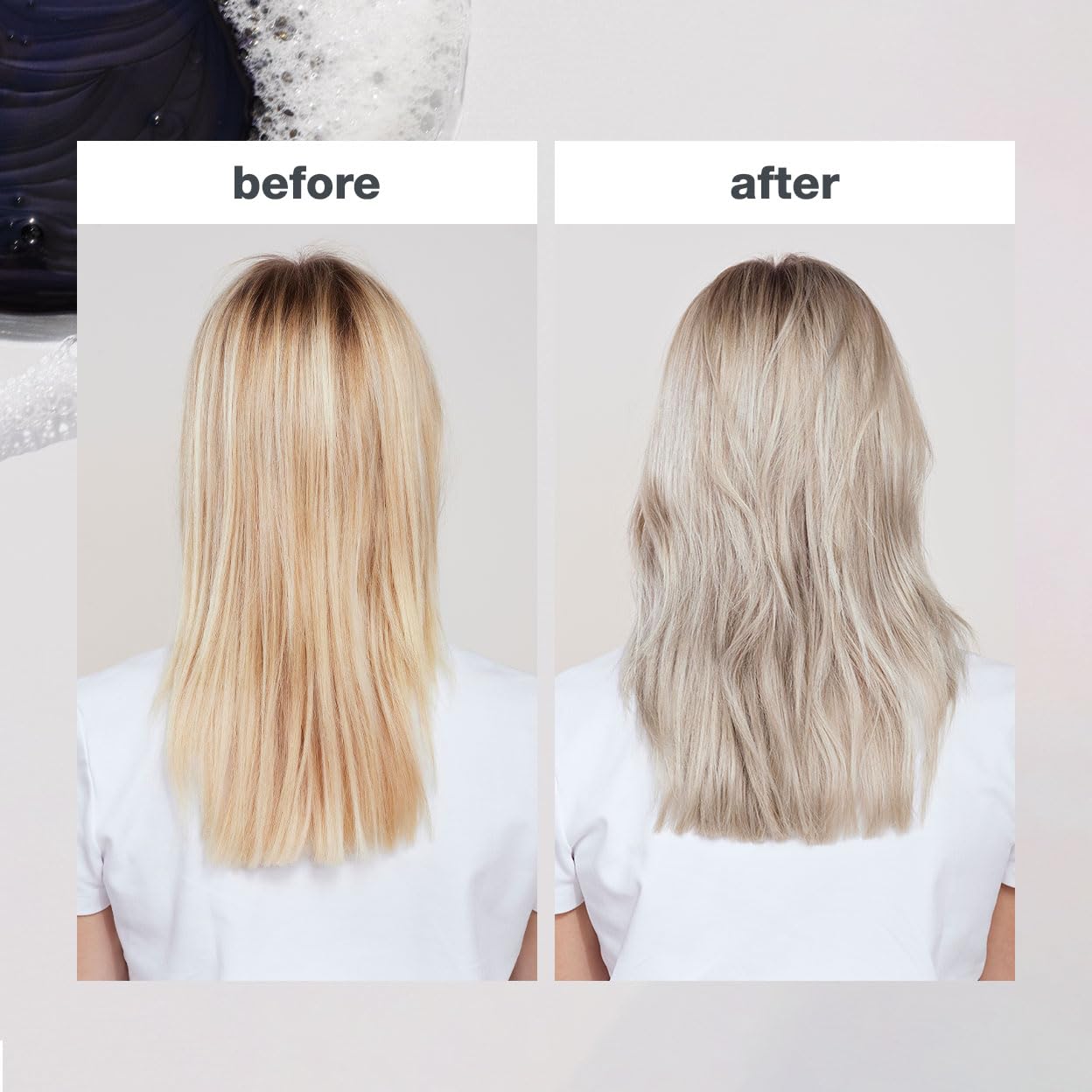 milk_shake Icy Blond Conditioner - Black Pigment Silver Conditioner for Very Light Blond and Platinum Hair, 8.4 Fl Oz (250 ml) milk_shake
