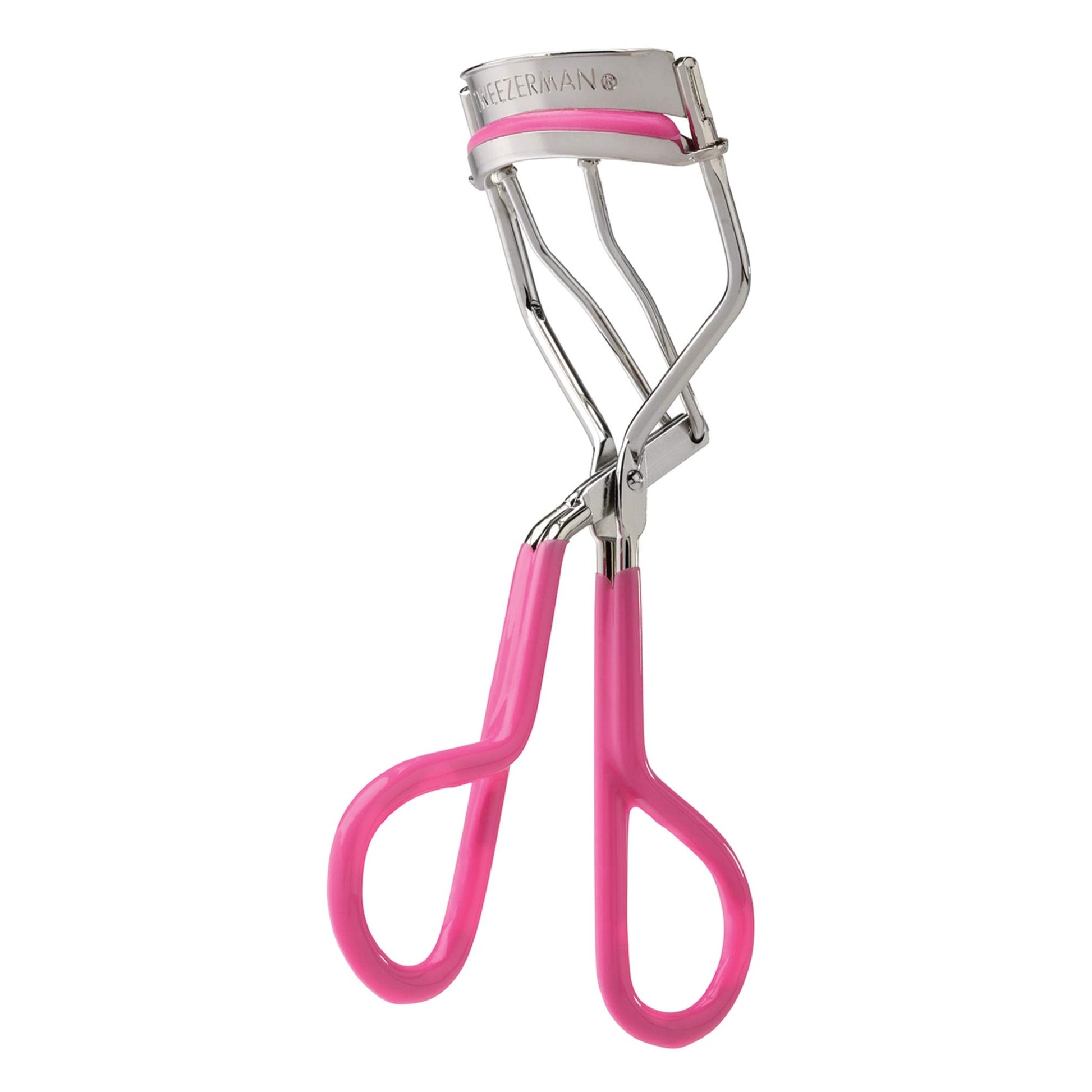 TWEEZERMAN Neon Great Grip Eyelash Curler, Pink, 0.3 Ounce Tweezerman