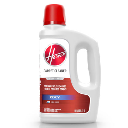 Hoover Oxy Carpet Cleaner Solution, 50oz. Ocean Breeze Scent, Deep Cleaning Carpet Shampoo Solution, Removes Tough Stains from Carpet and Upholstery, Pair with Hoover Carpet Cleaner Machine AH31950CA 🍁 All In One Marketplace Canada
