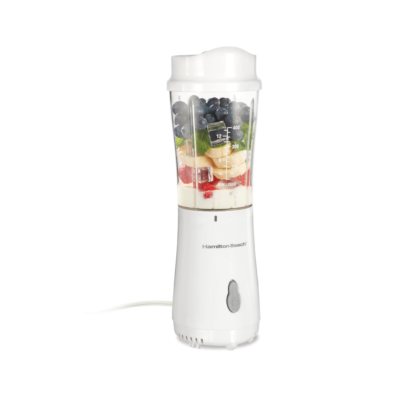 Hamilton Beach 51101V Personal Blender with Travel Lid, White 🍁 All In One Marketplace Canada