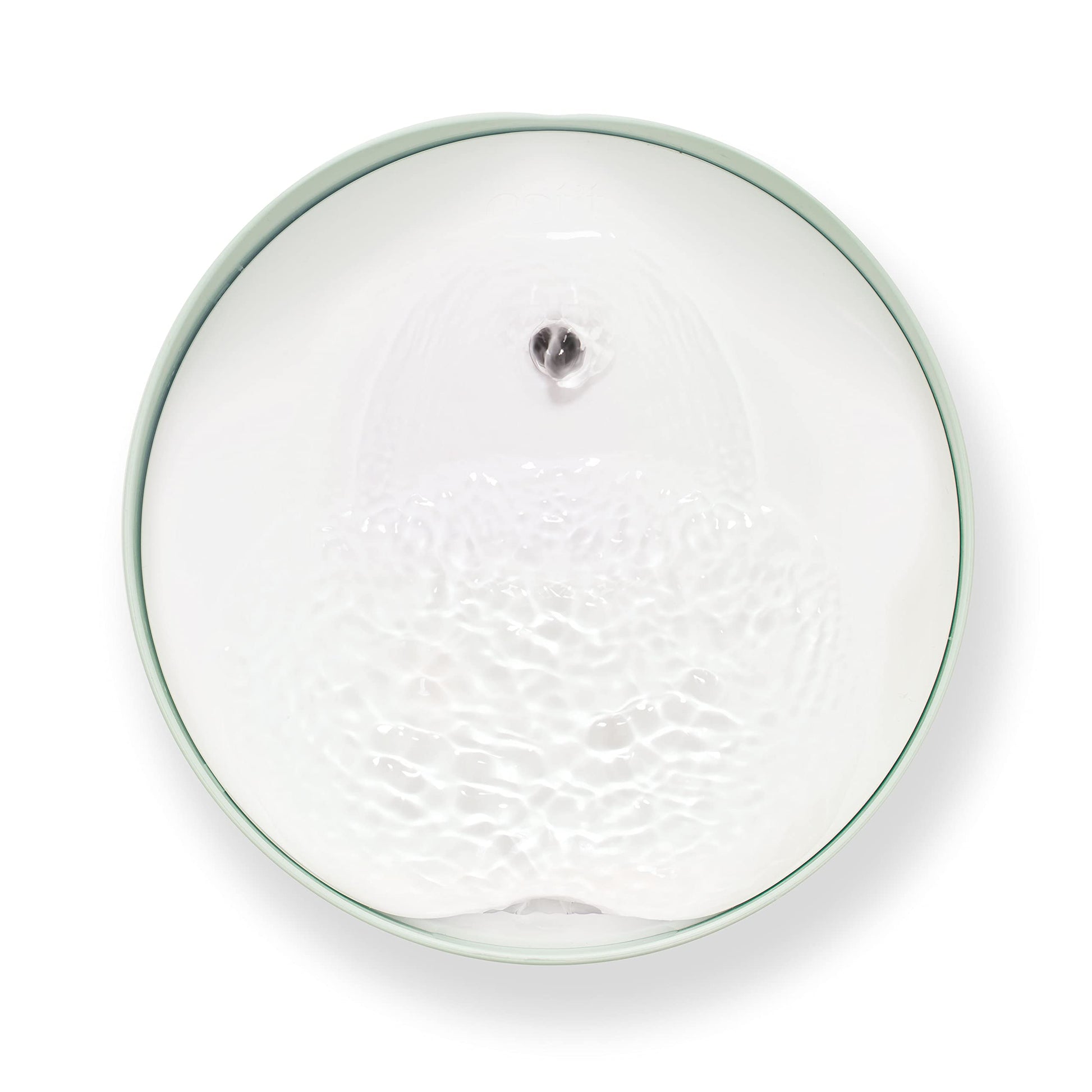 Catit PIXI Cat Water Fountain, 2.5 L, Mint Green, Modern Cat Fountain, Silent Pump for Indoor Cats, Different Flow Settings, Fontaine Pour Chat, Pet Water Fountains Catit