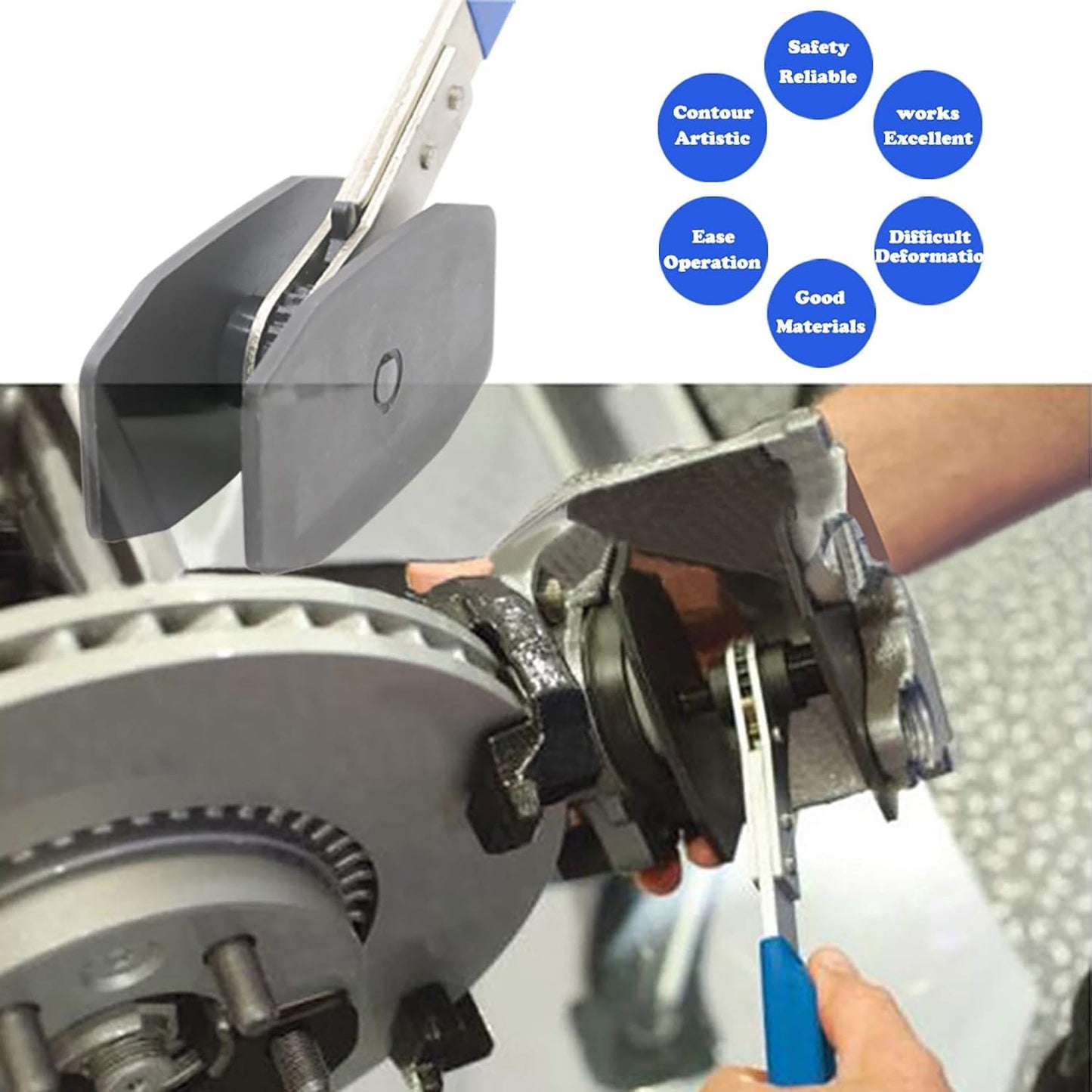 Yofond Brake Tools, Brake Caliper Tool, Brake Caliper Compression Tool