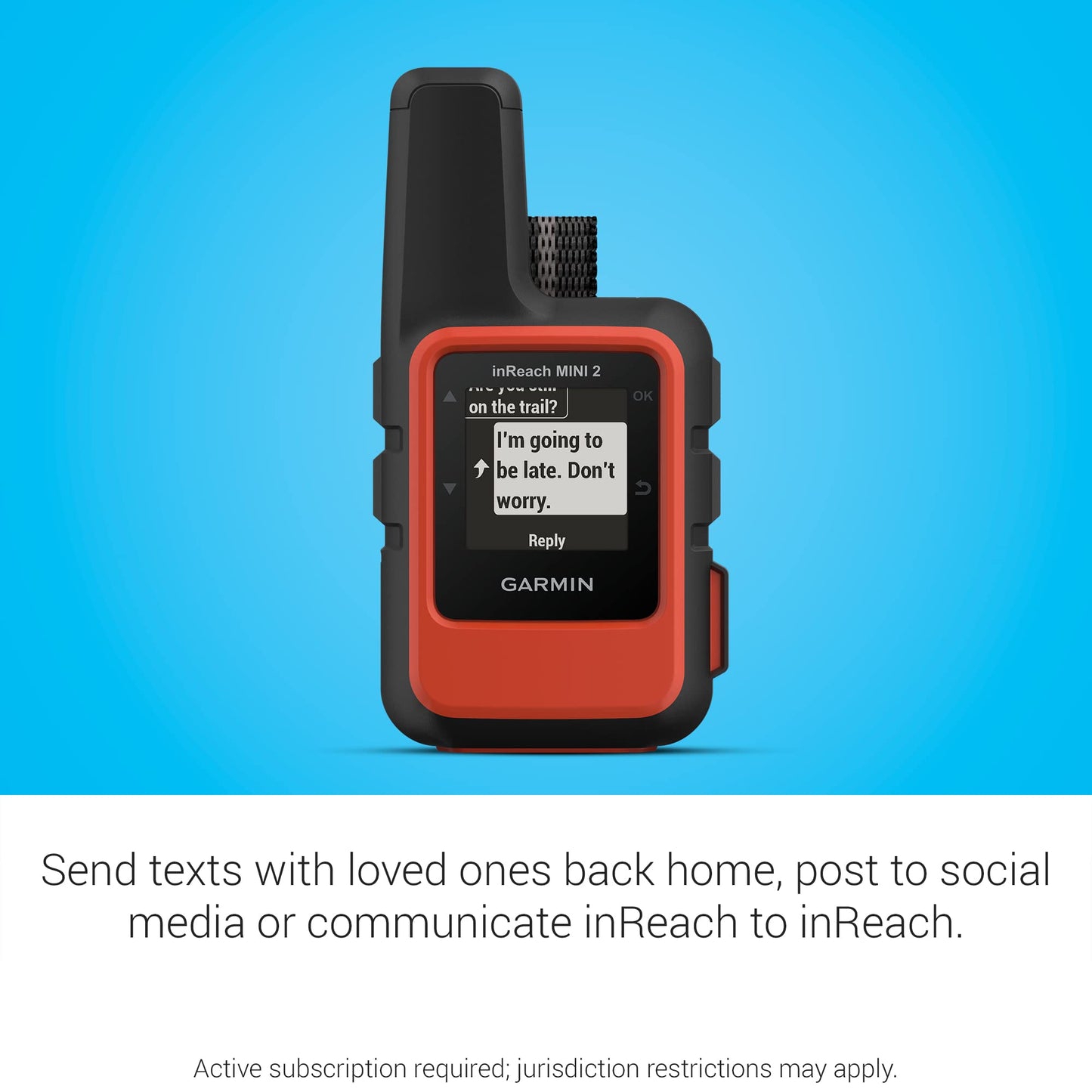 Garmin inReach Mini 2, Lightweight and Compact Satellite Communicator, Hiking Handheld, Orange 🍁 All In One Marketplace Canada