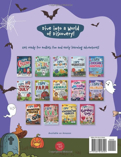 I Spy Halloween: Search and Find Friendly Monsters on Halloween Night! A Cute Halloween Gift for Toddlers