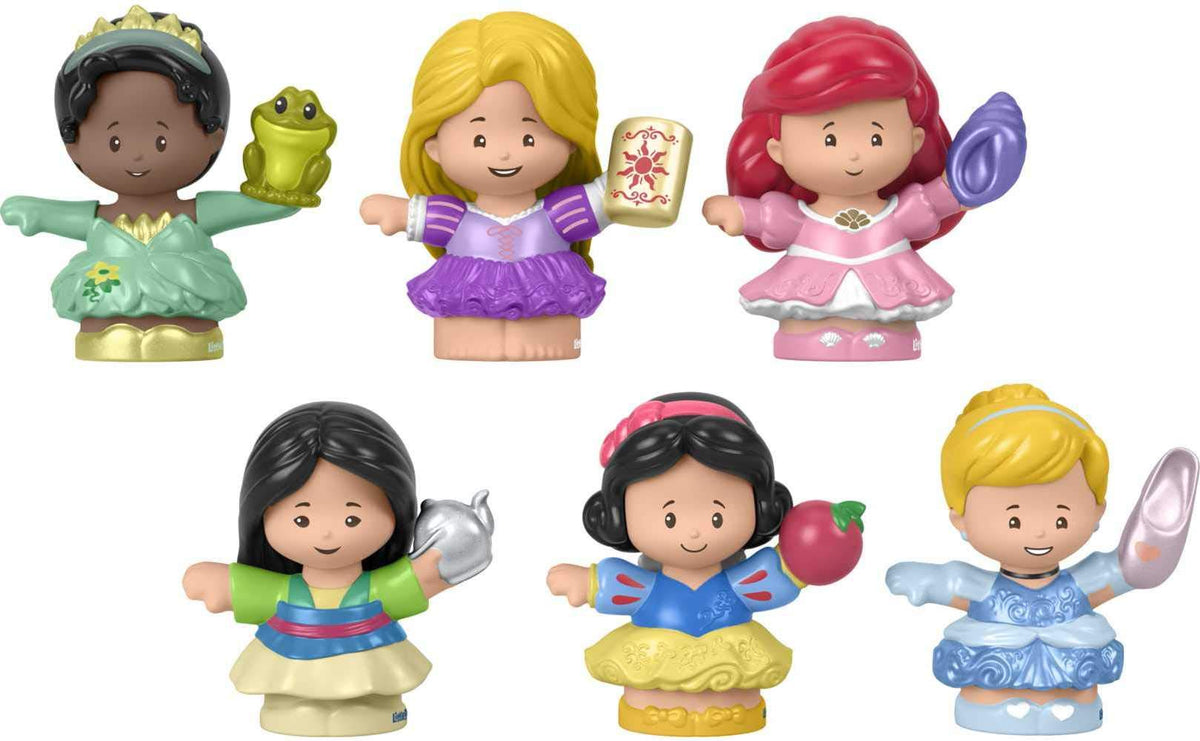 Fisher-Price Little People Disney Princess 6 Figures Set