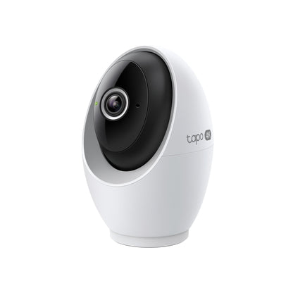 Tapo 4K 8MP Pan/Tilt Indoor Security Camera for Baby Monitor, No Monthly Fee, Pet Camera w/Motion Detect and Track, SD/Cloud Storage, Works w/Alexa, Google, and Samsung (Tapo C260)