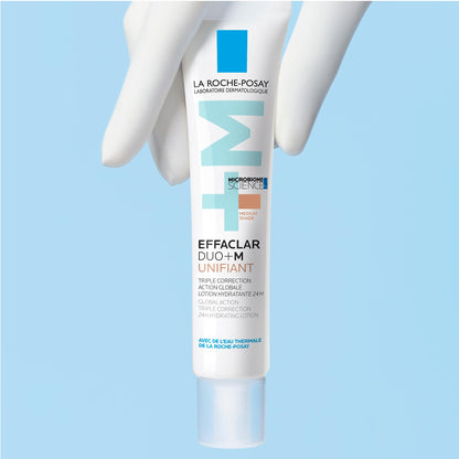 La Roche-Posay Tinted Moisturizer, Effaclar Duo [+] Unifying Tinted Correcting Care for Blemishes and Marks, Suitable for Acne-Prone Skin & Acne Marks, 40ml La Roche-Posay