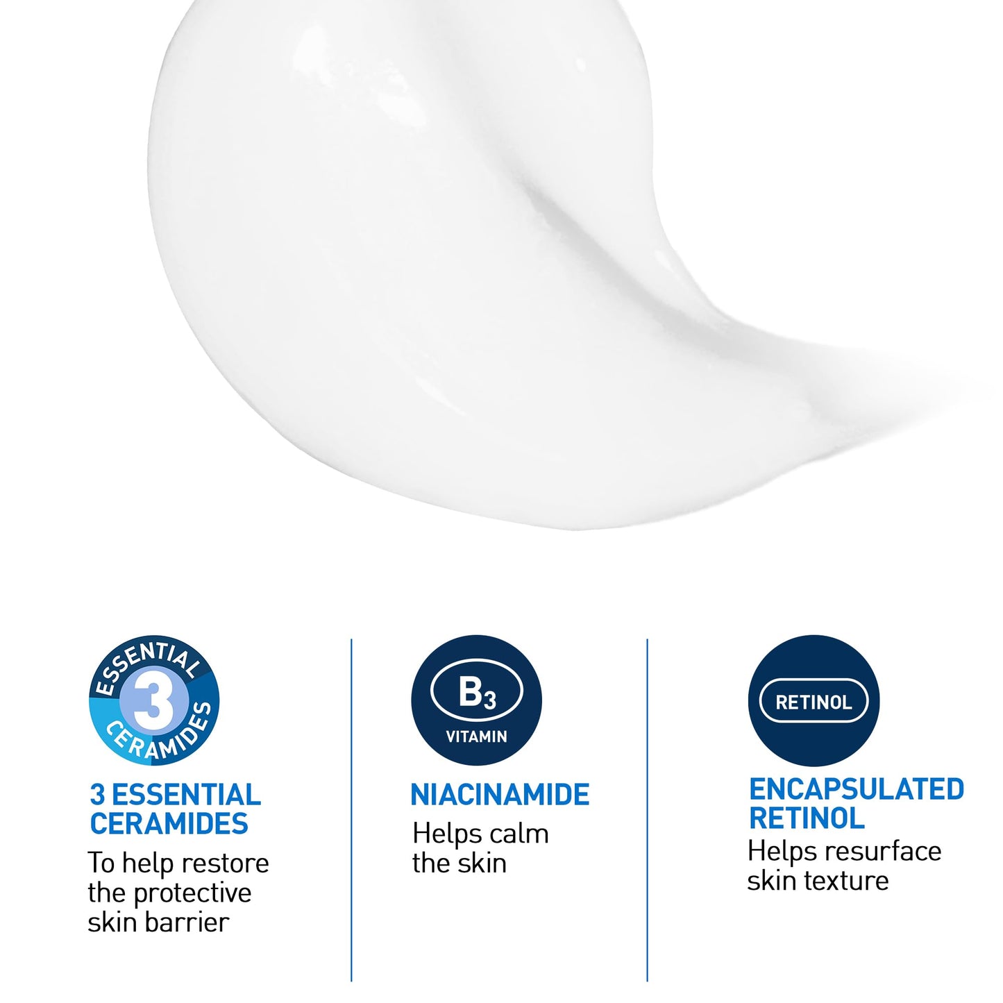 CeraVe Resurfacing Retinol Serum For Face with Niacinamide. Helps even Skin Tone & Smoothness, Post-Acne Marks & Pore Minimizer. Gentle, Fragrance-free, Non-Comedogenic, Safe for Sensitive Skin, 30ML