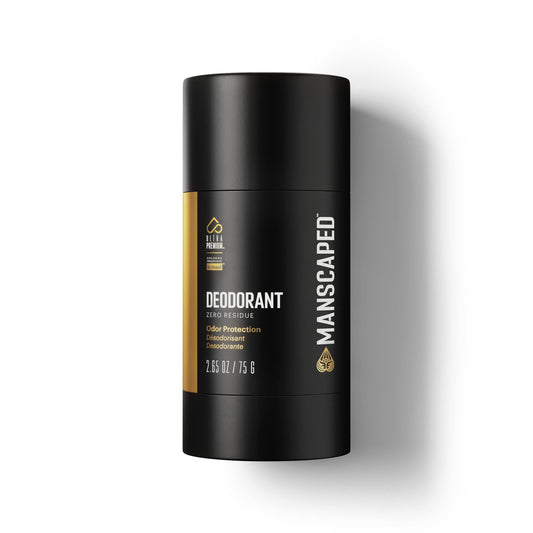 MANSCAPED® UltraPremium Deodorant, Aluminum-Free Clear Formula, Soft and Comfortable with Cologne-Quality Fragrance for Under Arm Odor Protection, 2.65 oz Stick (1 Pack) - Available at All In One Marketplace Canada