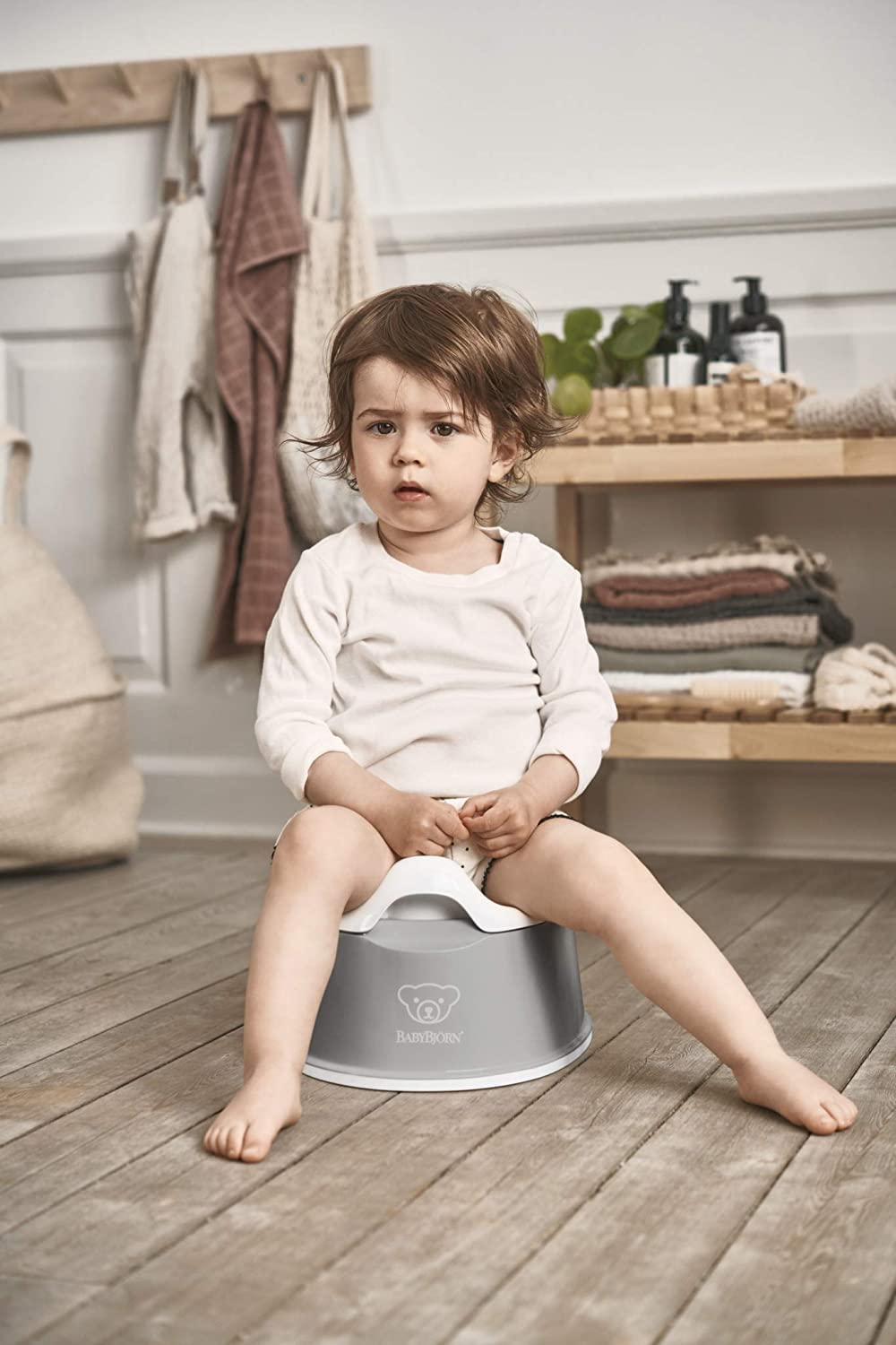 BabyBjörn Smart Potty, Gray/White 🍁 All In One Marketplace Canada