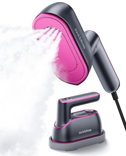 Jack＆Rose Steamer Clothes,8s Heat-up Travel Steam Iron,Portable Steamer - Available at All In One Marketplace Canada