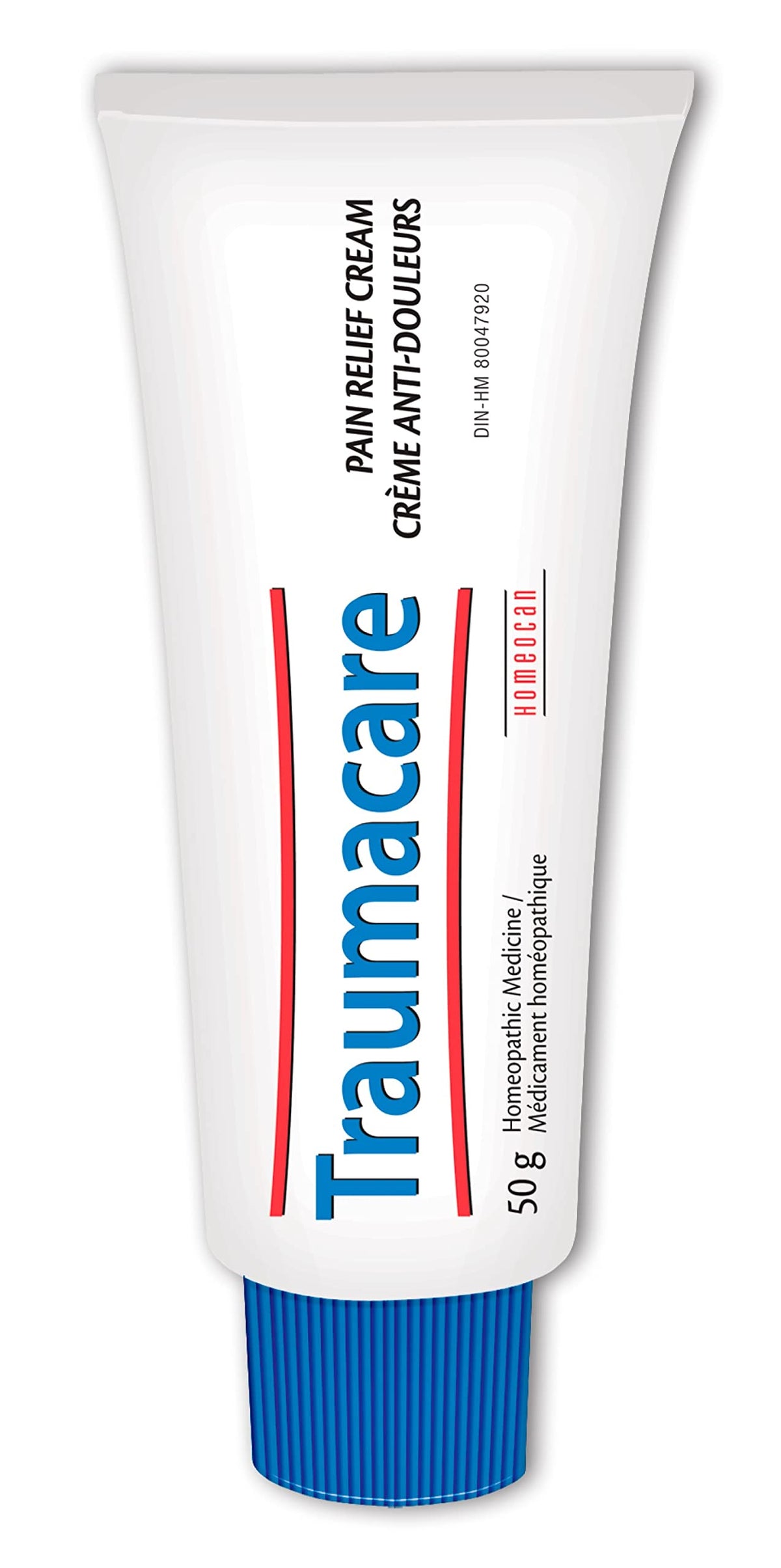 Homeocan Traumacare Cream 50g, Arnica Montana for Joint and Muscle Support, Fast-Absorb, Non-Greasy, Odour-Free, Soothes Discomfort from Strains, Sprains & Bruises, Suitable For Adults and Children 2+