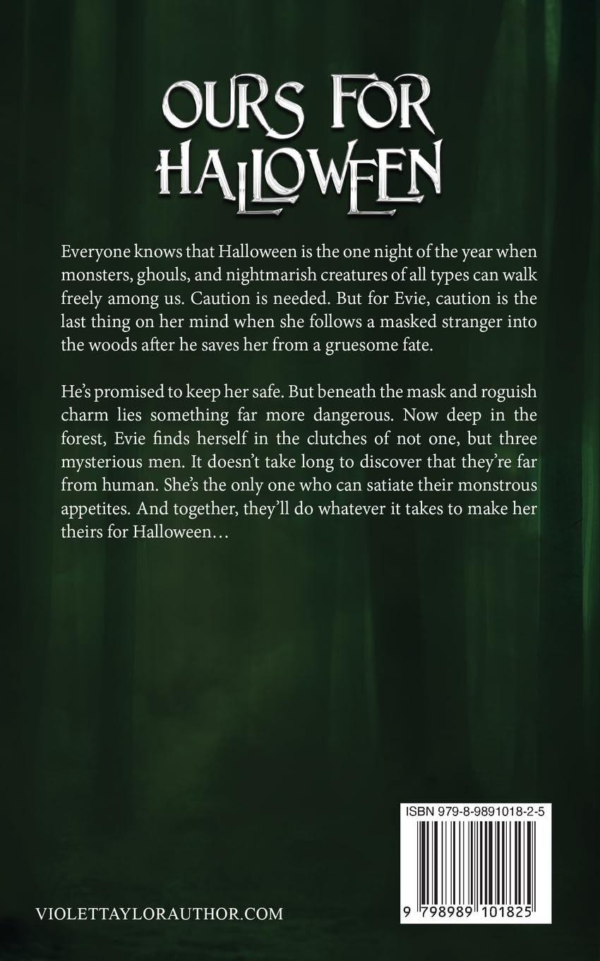 Ours for Halloween: A Dark MMFM Monster Romance Novella