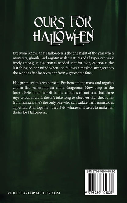 Ours for Halloween: A Dark MMFM Monster Romance Novella