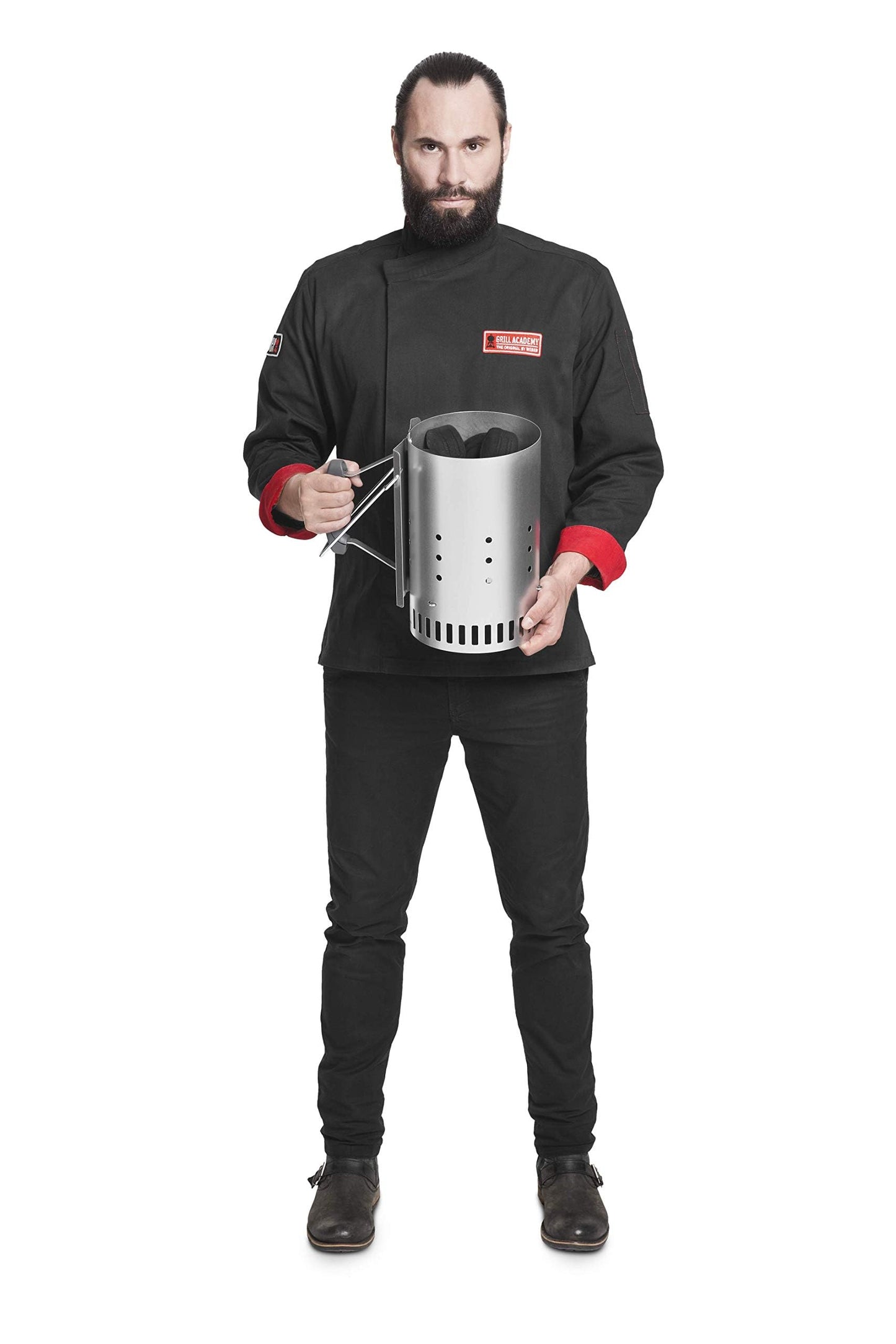 Weber Rapidfire Chimney Starter for Charcoal briquettes (7416) - Available at All In One Marketplace Canada