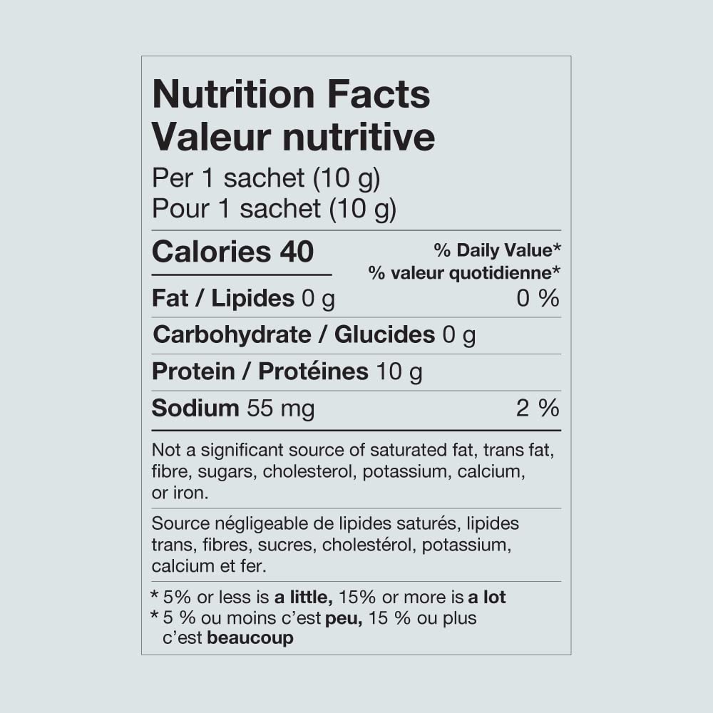 VITAL PROTEINS Bovine Collagen Peptides Powder, Single-serve Stick Packs, Unflavoured, Odourless, Gluten-free, No Added Sugar, Paleo-friendly, Non-GMO, No Artificial Flavours Or Colours, 200 g - Available at All In One Marketplace Canada