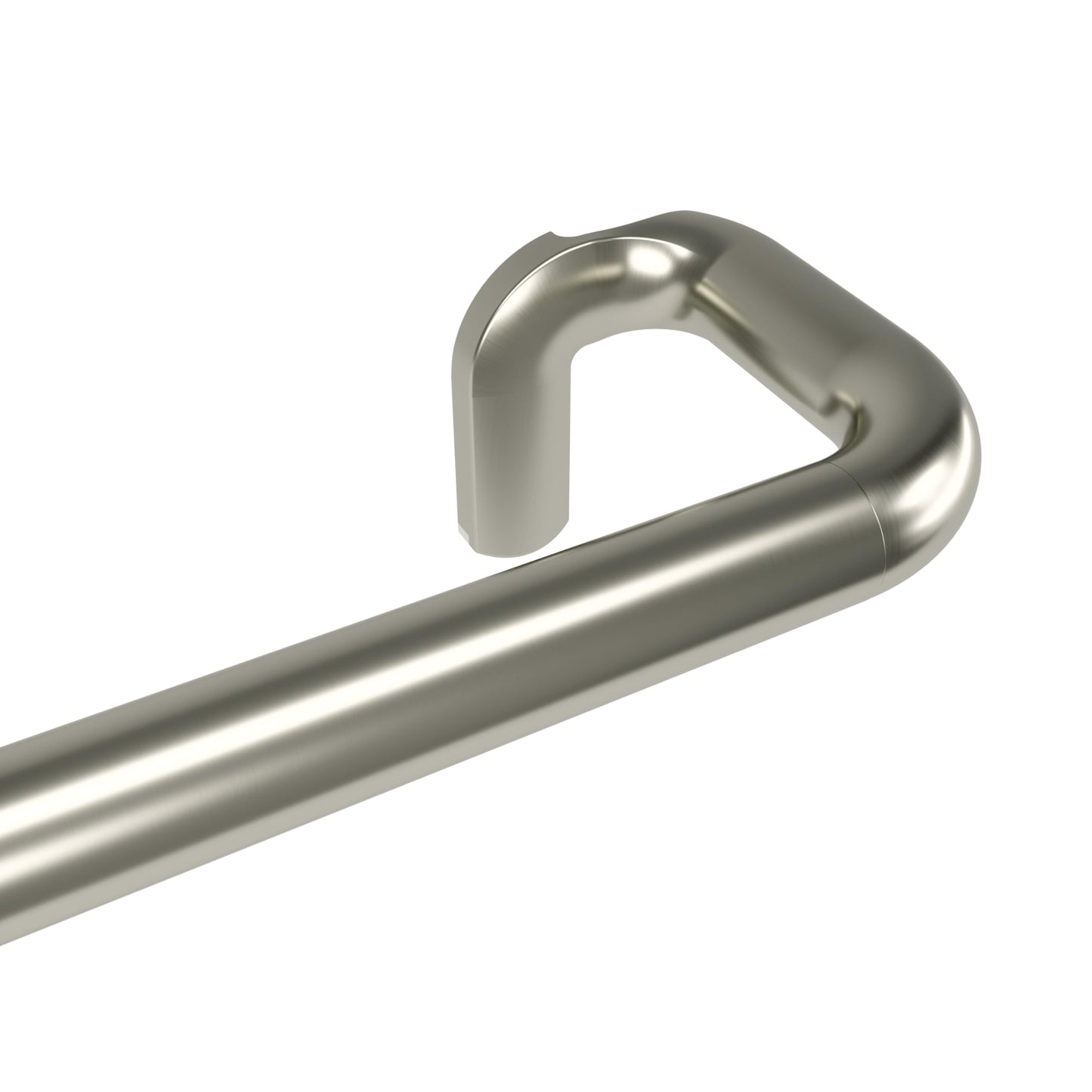 Umbra Twilight Curtain Rod Set – Wrap Around Design Ideal for Blackout or Room Darkening Panels, 30 to 84 Inches, Nickel Umbra