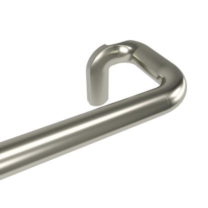 Umbra Twilight Curtain Rod Set – Wrap Around Design Ideal for Blackout or Room Darkening Panels, 30 to 84 Inches, Nickel Umbra