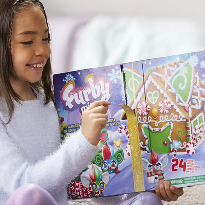 Furby Minis Advent Calendar for Kids 6 Years and Up, 24 Days of Surprise Holiday Toys with 1-Inch Figures, Stickers & Fun Accessories 🍁 All In One Marketplace Canada