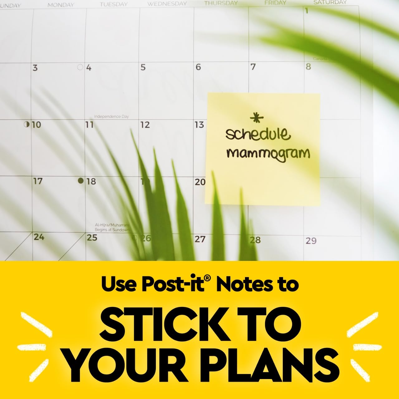 Post-it Notes, 3x3 in, 18 Pads, Canary Yellow, Clean Removal, Recyclable 🍁 All In One Marketplace Canada