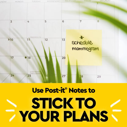 Post-it Notes, 3x3 in, 18 Pads, Canary Yellow, Clean Removal, Recyclable 🍁 All In One Marketplace Canada