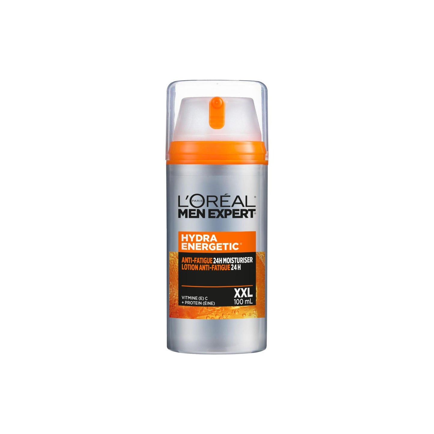 L’Oréal Paris Men Expert Hydra Energetic XXL Anti Fatigue Daily Non Greasy Moisturizer for Men with Vitamin C & Protein, 24HR Hydration, For Dry and Dull Skin, Reduces the Look of Fine Lines, 100ml 🍁 All In One Marketplace Canada