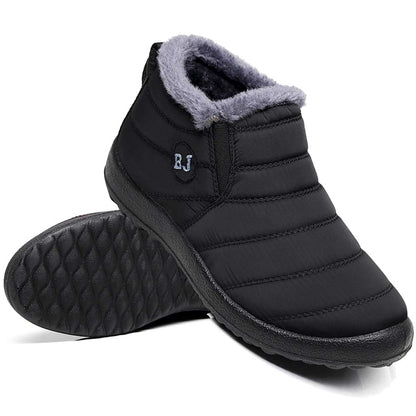 Ymombest Slip-On Winter Boots for Women Men, Water-Resistant Ankle Booties 🍁 All In One Marketplace Canada