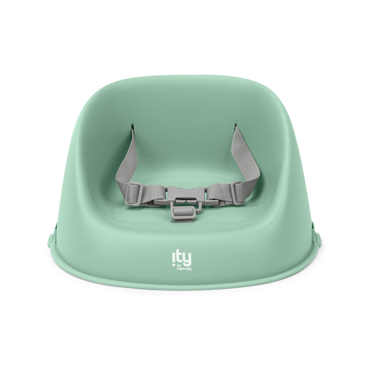 Ingenuity: ity by Ingenuity My Spot Easy-Clean Baby Booster Feeding Chair, 3-Point Harness, Washable Removable Straps - Green 🍁 All In One Marketplace Canada