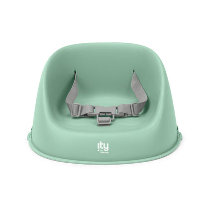 Ingenuity: ity by Ingenuity My Spot Easy-Clean Baby Booster Feeding Chair, 3-Point Harness, Washable Removable Straps - Green 🍁 All In One Marketplace Canada
