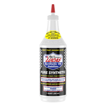 Lucas LUC10130 Synthetic Oil Stabilizer. Quart Lucas Oil