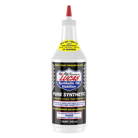 Lucas LUC10130 Synthetic Oil Stabilizer. Quart Lucas Oil