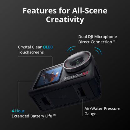 DJI Osmo Action 5 Pro Essential Combo, 4K Action Camera for Quick Start 🍁 All In One Marketplace Canada