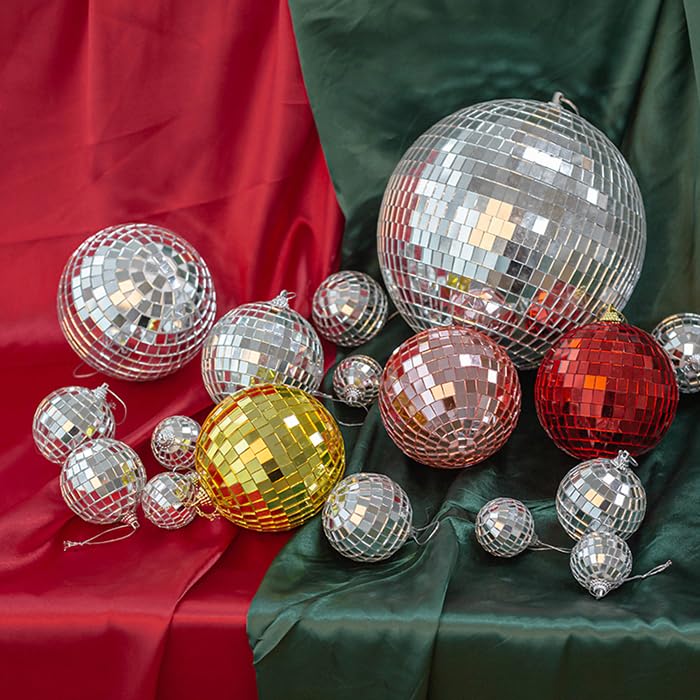 SOUJOY 36000 Pieces Mirror Mosaic Tiles, 5 x 5 mm Self Adhesive Mirror Stickers, Real Glass Mini Square Mirrors, Disco Ball Stickers for Crafts DIY Home Decorations, Christmas 🍁 All In One Marketplace Canada
