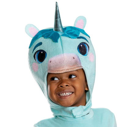 Kelp Toddler Costume, Offiial Not Quite Narwhal Halloween Costume Outfit, Toddlers Size (4-6)
