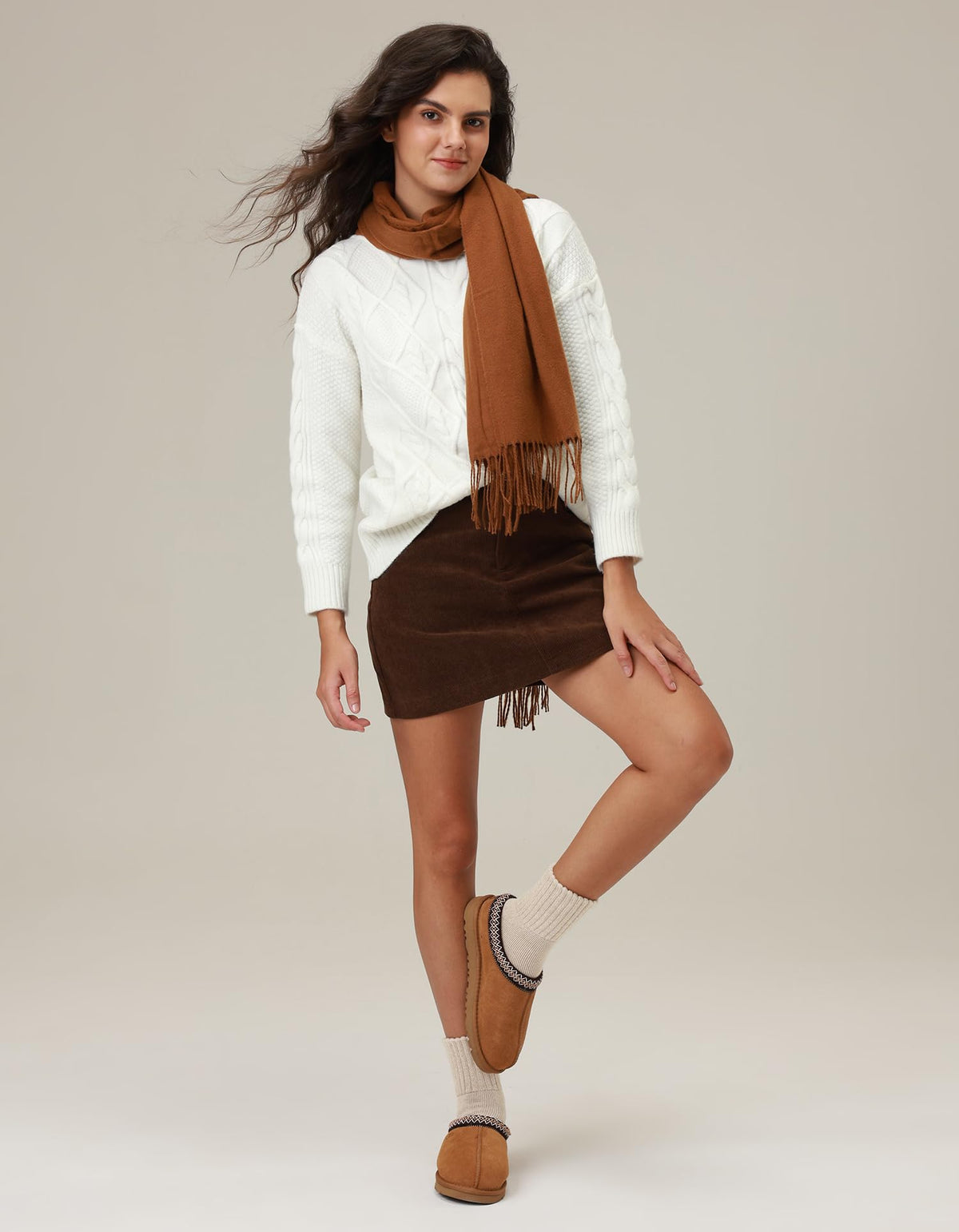 CLOSEMATE Women's Winter Boot Socks, Warm and Cozy, 3 Pairs 🍁 All In One Marketplace Canada