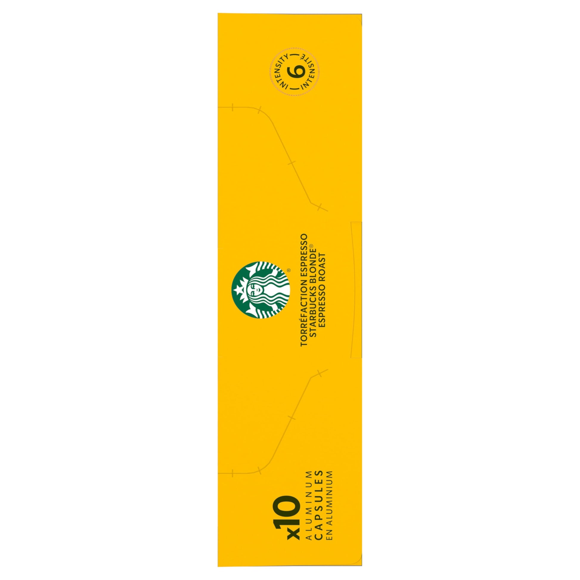 Starbucks by Nespresso Blonde Espresso Roast Coffee Capsules – Original Line Compatible, 50 Pods (5 Sleeves of 10)