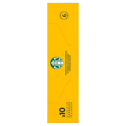 Starbucks by Nespresso Blonde Espresso Roast Coffee Capsules – Original Line Compatible, 50 Pods (5 Sleeves of 10)