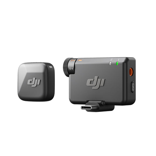 DJI Mic Mini (1 Émetteur + 1 Récepteur), Micro Cravate Sans Fil pour iPhone/Appareil Photo/Android, Ultra-léger, Audio Riche en Détails, Suppression du Bruit, Limiteur Automatique, Vlog, Streaming, Transmission 400m