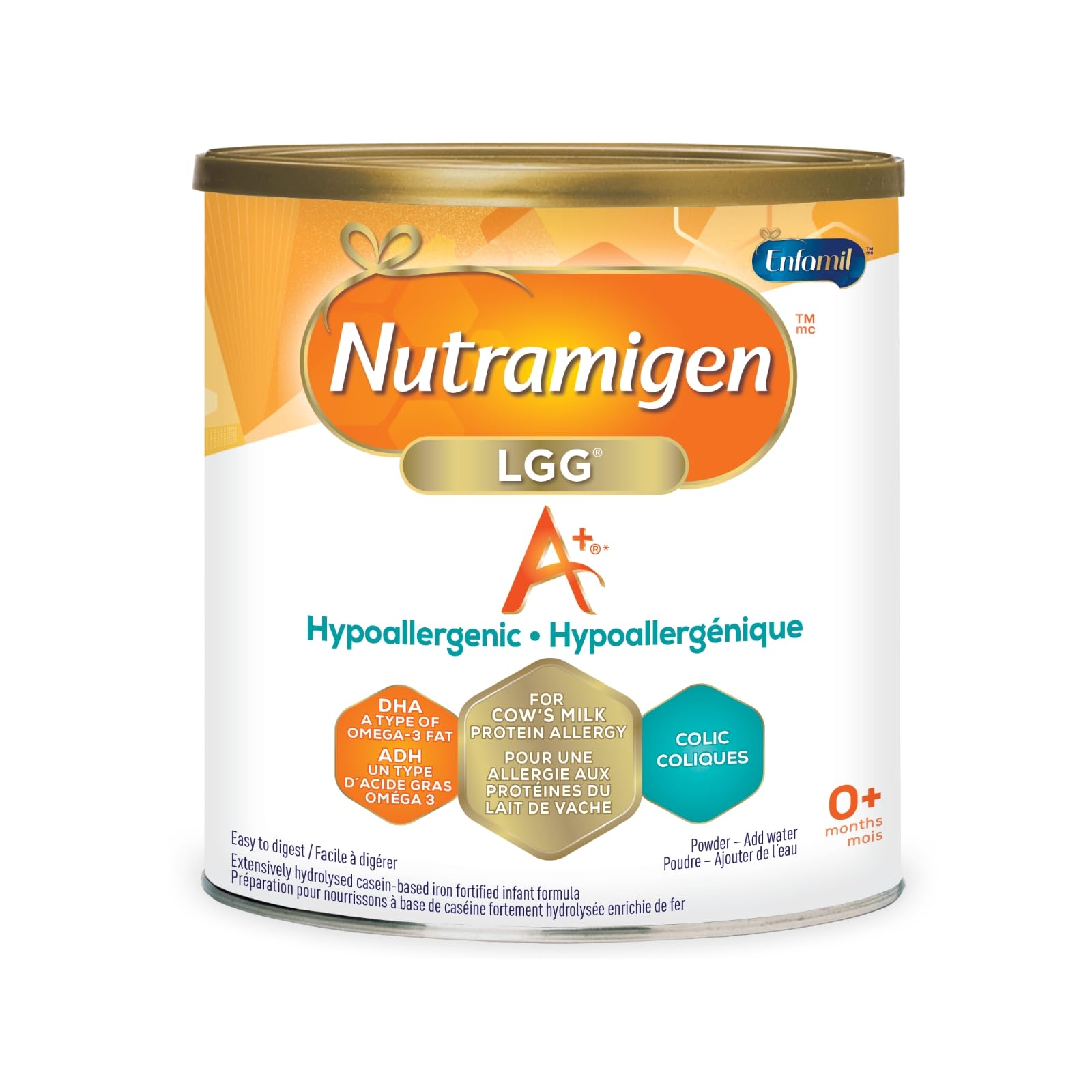 Nutramigen A+ with LGG Hypoallergenic Infant Formula Powder, 561g