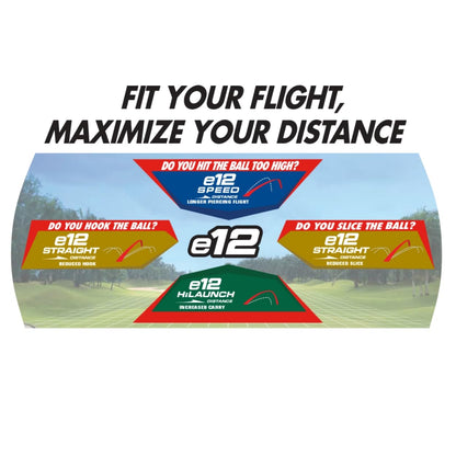 Bridgestone Golf e12 Straight White Bridgestone Golf