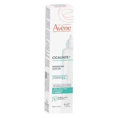 Eau Thermale Avene Cicalfate+ Silicone Scar Gel Post-Surgery, 40 mL