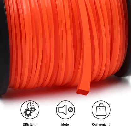 VIABRICO 0.080 Inch Trimmer Line, 0.080" Weed Wacker Eater String, Commercial Grade Square Nylon String Trimmer Line Replacement for String Trimmer Weed Trimmer .080"-425ft-1.35lb-Spool