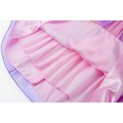 Aoiviss Princess Costume for Girls Puff Sleeves Princess Dress Up Outfit 🍁 All In One Marketplace Canada